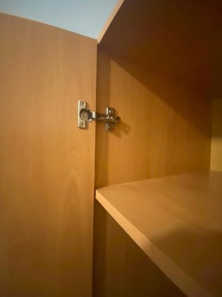 Armario ropero 2 puertas madera