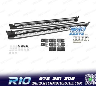 ESTRIBERAS ESTRIBOS KIA SPORTAGE 15-21 CROMO