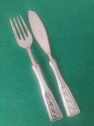 Cubertería pescado plata 6 pax
