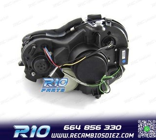 FAROS MERCEDES CLASE CLK W209 02-09 LUZ DIURNA FONDO CROMO