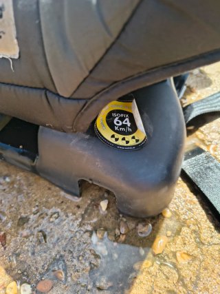 Silla coche Axkid Isofix gris