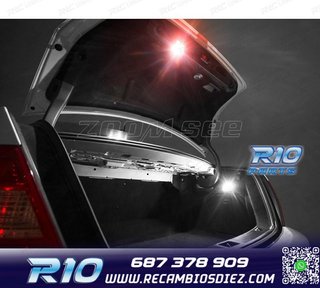 KIT 16 BOMBILLAS LED INTERIOR PARA MERCEDES CLASE M W163 ML3