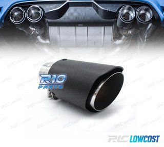 COLA ESCAPE CARBONO UNIVERSAL TIPO AKRAPOVIC 63MM