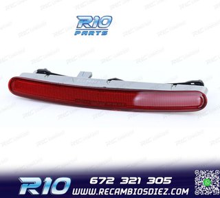 TERCERA LUZ FRENO VOLKSWAGEN VW NEW BEETLE 98-10 LED ROJO