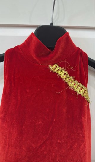 Tutù danza rosso e giallo