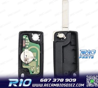 LLAVE COMPLETA PARA PEUGEOT Y CITROEN VA2