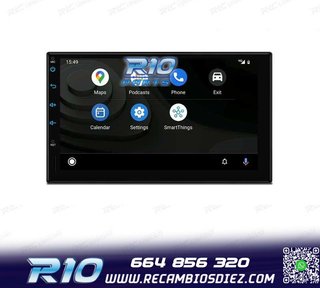 RADIO GPS ANDROID 14 2DIN 7" MULTIMEDIA GPS HD 3 USB SD