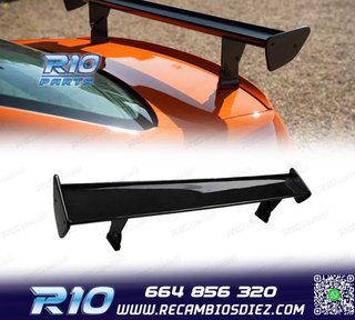 ALERON SPOILER BMW E46 SEDAN 98-01 LOOK GTS NEGRO BRILLO