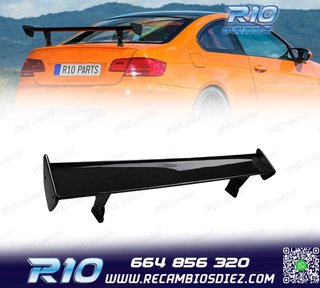 ALERON SPOILER BMW E46 SEDAN 98-01 LOOK GTS NEGRO BRILLO