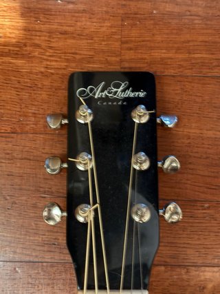 Art & Lutherie Faded Black Guitarra