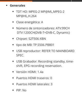 TD Systems 40 DLED FullHD K40DLT5F
