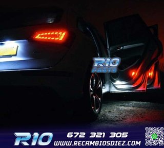 KIT 25 BOMBILLAS LED INTERIOR AUDI Q7 4L 2005-2014