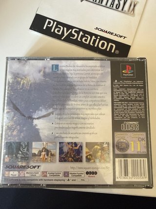 Final Fantasy IX PS1 PAL