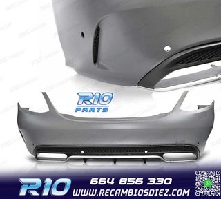 PARAGOLPES TRASERO MERCEDES CLASE C W205 14-18 LOOK AMG C63