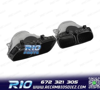 COLAS DE ESCAPE MERCEDES GLE W167 19- LOOK GLE63 NEGRO