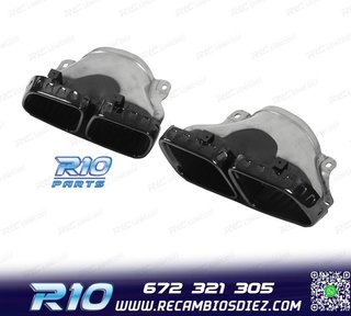 COLAS DE ESCAPE MERCEDES GLE W167 19- LOOK GLE63 NEGRO