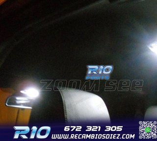 KIT 10 BOMBILLAS LED INTERIOR BMW SERIE 3 E90 E91 E92 06-11