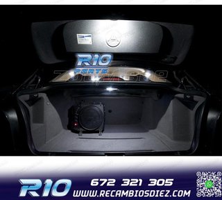 KIT 19 BOMBILLAS LED INTERIOR BMW E39 5 SERIE SEDAN 520I 535
