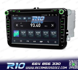 RADIO GPS ANDROID 14 PARA VOLKSWAGEN VW GOLF POLO PASSAT CAD