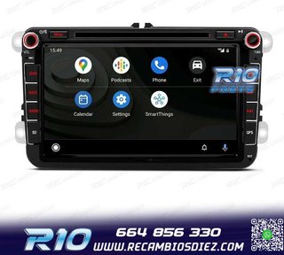 RADIO GPS ANDROID 14 PARA VOLKSWAGEN VW GOLF POLO PASSAT CAD