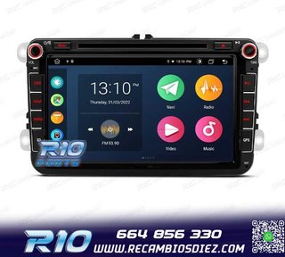 RADIO GPS ANDROID 14 PARA VOLKSWAGEN VW GOLF POLO PASSAT CAD