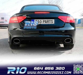 PARAGOLPES TRASERO AUDI A5 8T COUPE 07-15 LOOK RS5