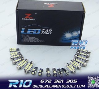 KIT 20 BOMBILLAS LED INTERIOR BMW X6 E71 E72 M 2008 -2014