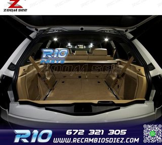 KIT 20 BOMBILLAS LED INTERIOR BMW X6 E71 E72 M 2008 -2014