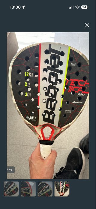 Pala Padel Babolat Viper 12K
