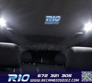 KIT DE 8 BOMBILLAS LED INTERIOR LUCES DE LECTURA PARA SEAT I