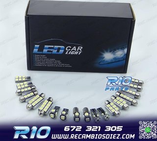 KIT DE 8 BOMBILLAS LED INTERIOR LUCES DE LECTURA PARA SEAT I