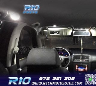 KIT DE 8 BOMBILLAS LED INTERIOR LUCES DE LECTURA PARA SEAT I