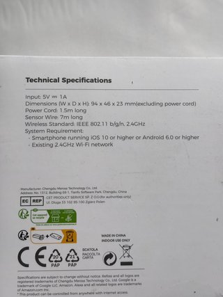 Abridor de garaje Meross WiFi