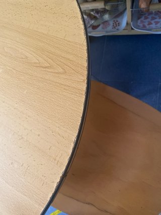 Conjunto mesa y 2 sillas madera