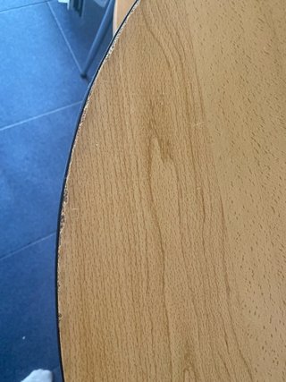 Conjunto mesa y 2 sillas madera