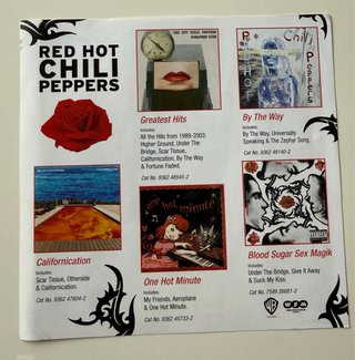 CD Red Hot Chili Peppers - Greatest Hits y Videos