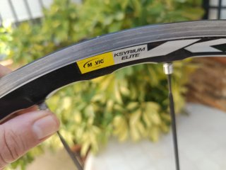 Mavic Ksyrium Elite Núcleo y Eje Trasero