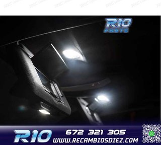 KIT 20 BOMBILLAS LED INTERIOR MERCEDES CLASE C W204 C200 C22