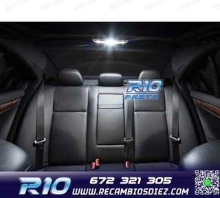 KIT 20 BOMBILLAS LED INTERIOR MERCEDES CLASE C W204 C200 C22