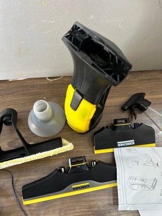 KÄRCHER limpiadora de Cristales WV 2 Black Edition