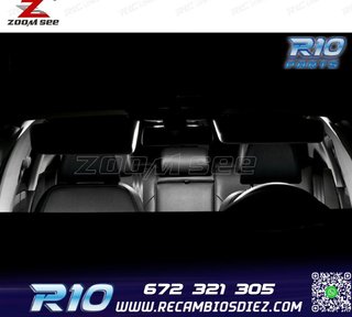 KIT 18 BOMBILLAS LED INTERIOR PASSAT B7 SEDÁN 12-15