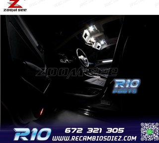 KIT 18 BOMBILLAS LED INTERIOR PASSAT B7 SEDÁN 12-15