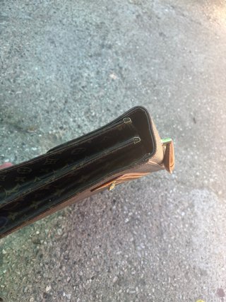 Valigetta Louis Vuitton monogram marrone