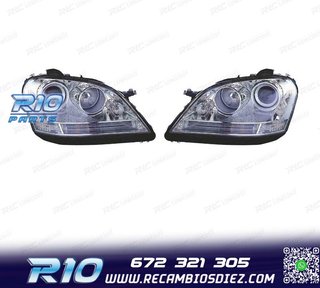 FAROS PARA MERCEDES W164 M CLASS 05-08