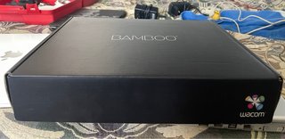 Tableta Gráfica Wacom Bamboo Plata/Blanca