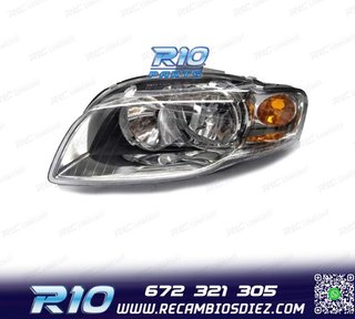 FARO IZQ AUDI A4 04-07 AMBAR