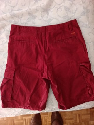 Pantalón corto Dockers rojo oscuro