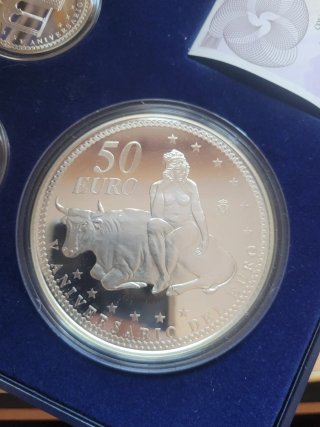 Colección Completa V Aniversario del Euro 2007