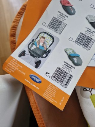 Saco Forro. Marca JANE Grupo cero Invierno Oso