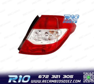 PILOTO DCH PARA CITROEN C4 5P 10-15 BLANCO ROJO